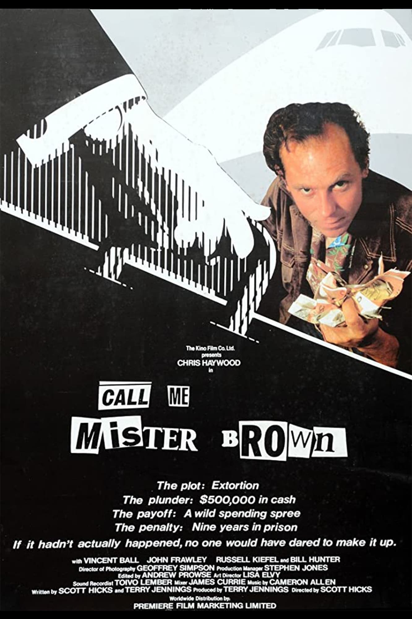 Зовите меня мистер Браун (1986) постер