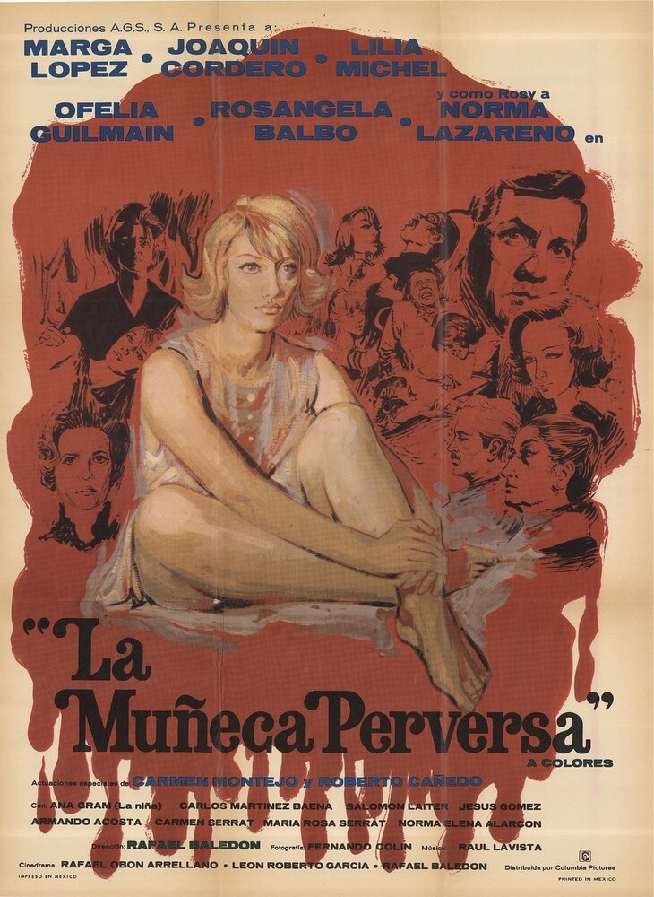 Злая кукла (1969) постер