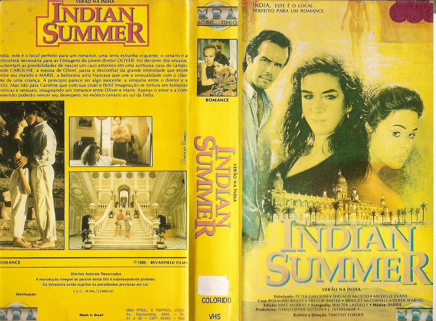 Индийское лето (1987) постер