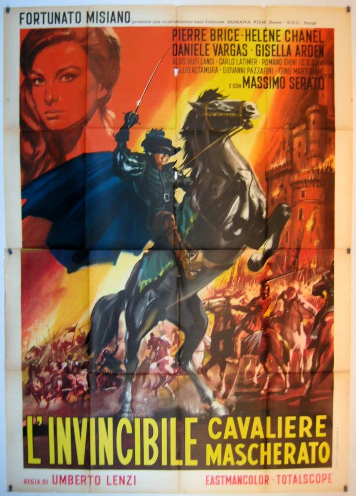 Непобедимый всадник в маске (1963) постер
