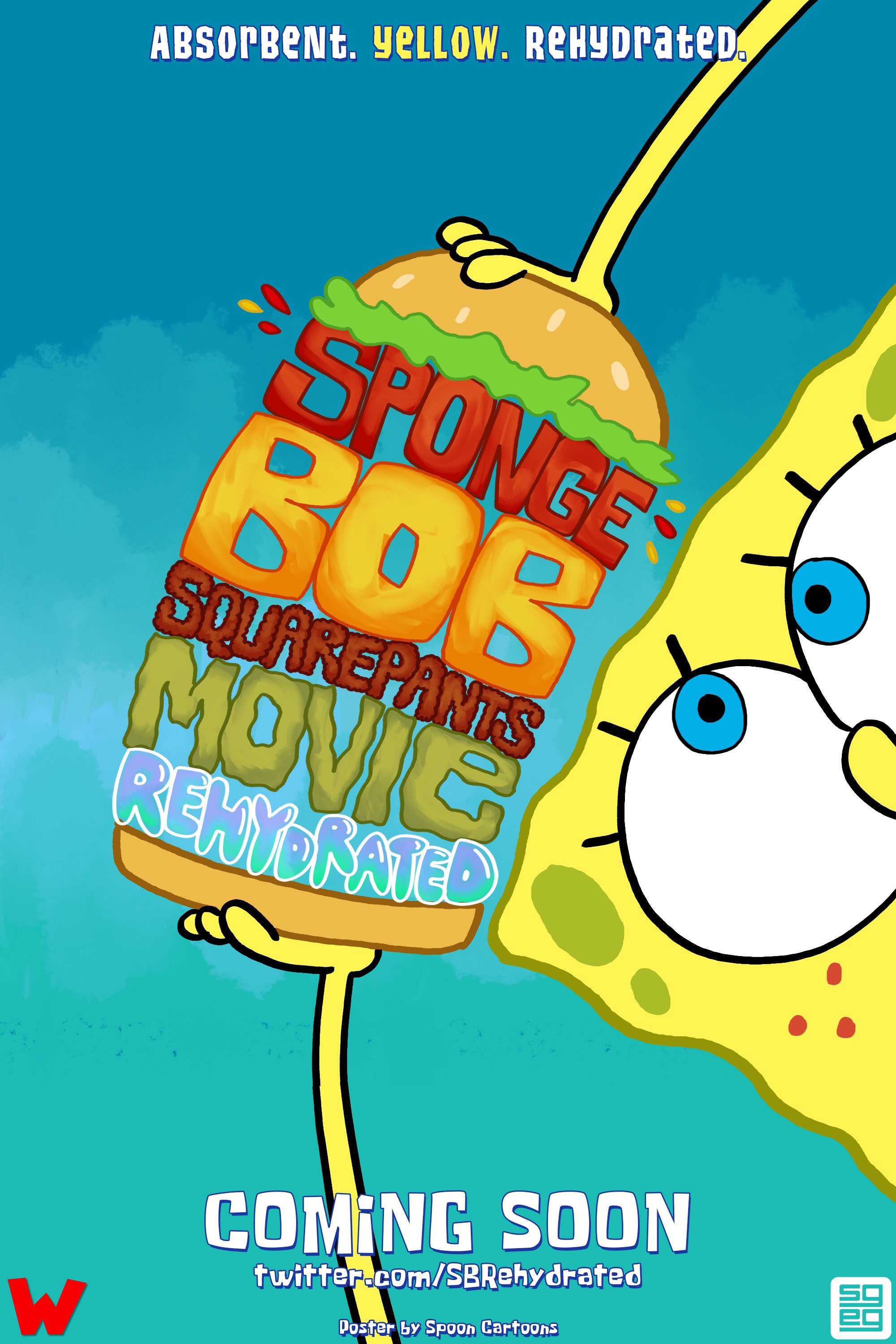 The SpongeBob SquarePants Movie Rehydrated (2021) постер