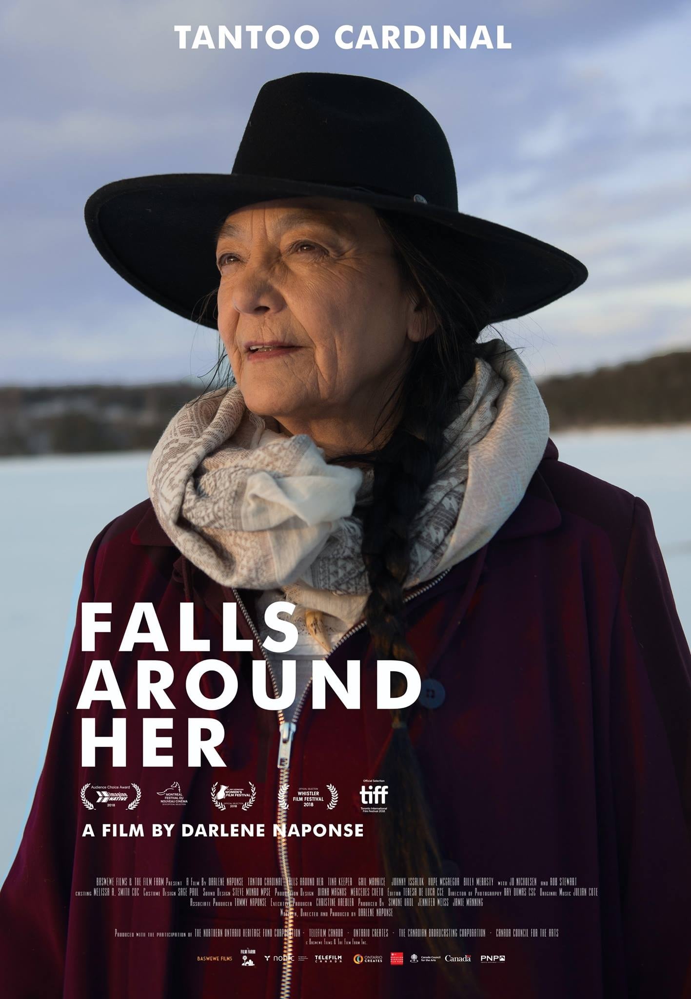 Falls Around Her (2018) постер