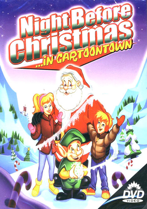 Ночь перед Рождеством в мультяшном городе (1996) постер