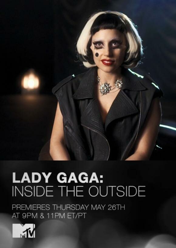 Lady Gaga: Inside the Outside (2011) постер