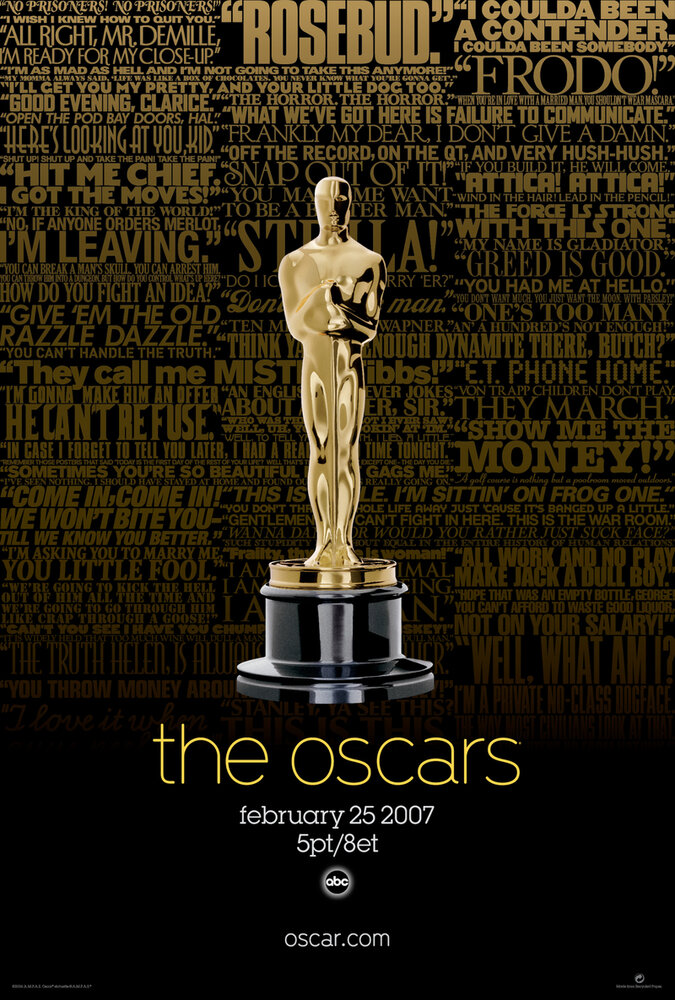 79-я церемония вручения премии «Оскар» (2007) постер