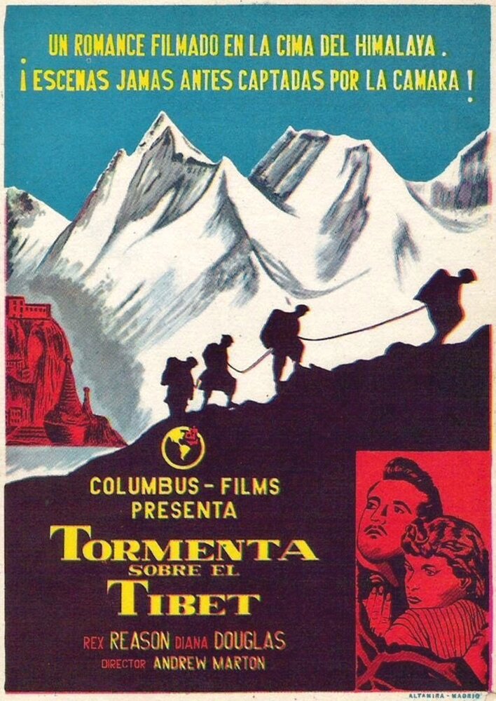 Storm Over Tibet (1952) постер
