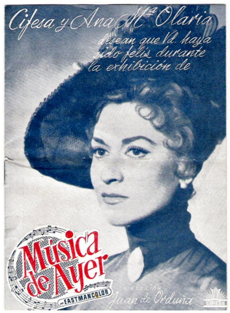 Вчерашняя музыка (1959) постер