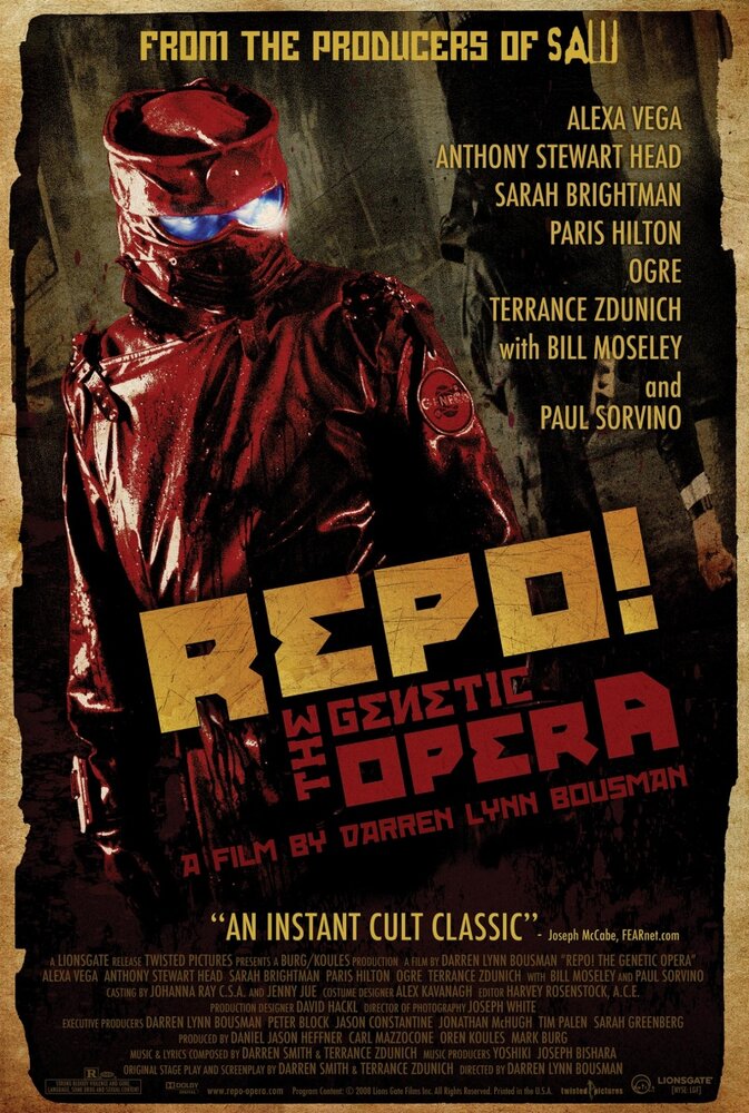 Генетическая опера (2008) постер