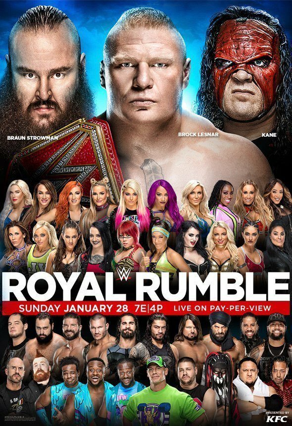WWE Королевская битва (2018) постер