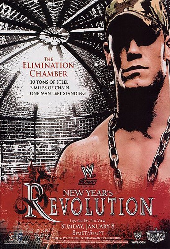 WWE Новогодняя революция (2006) постер