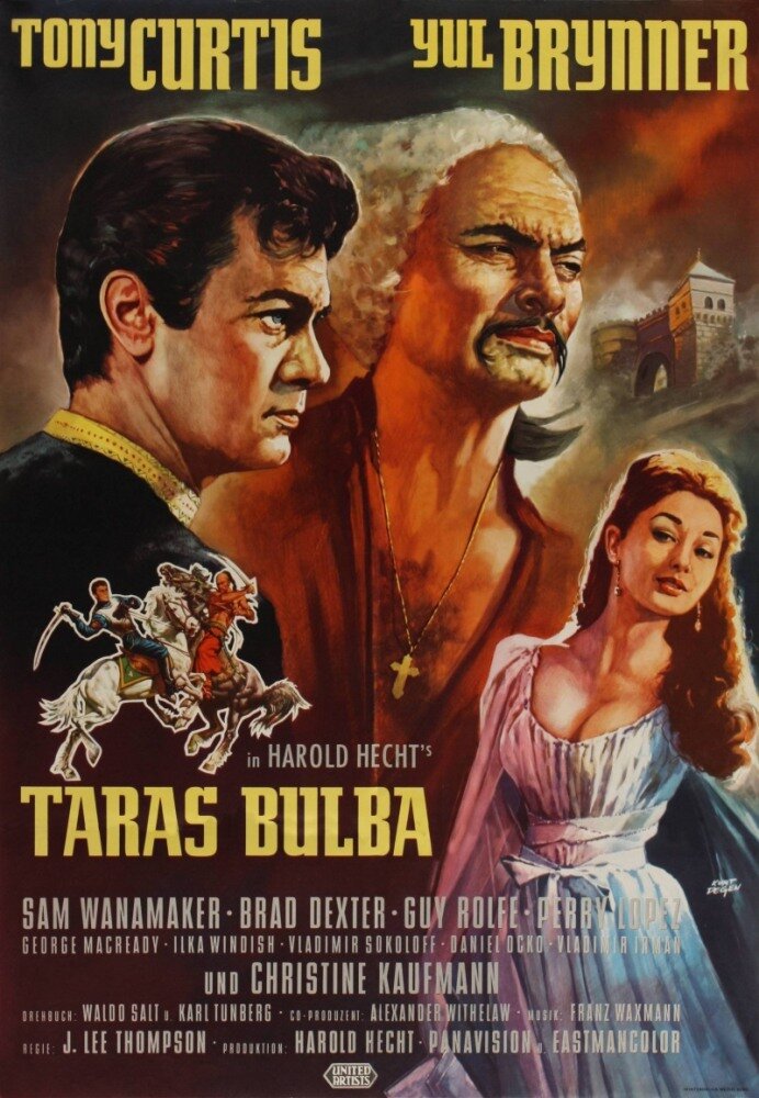Тарас Бульба (1962) постер