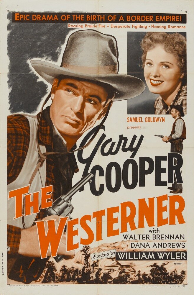Человек с запада (1940) постер