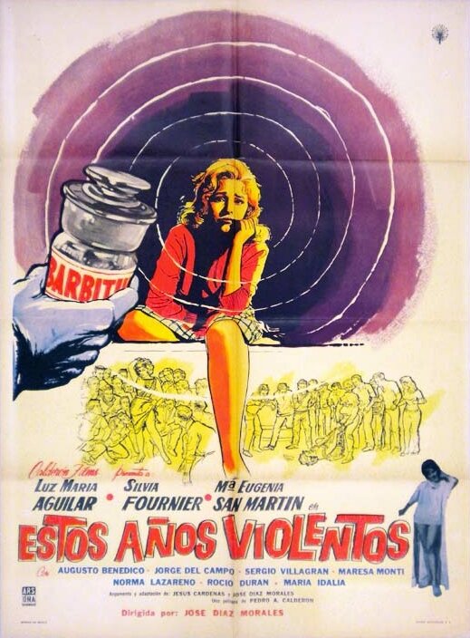 Estos años violentos (1962) постер