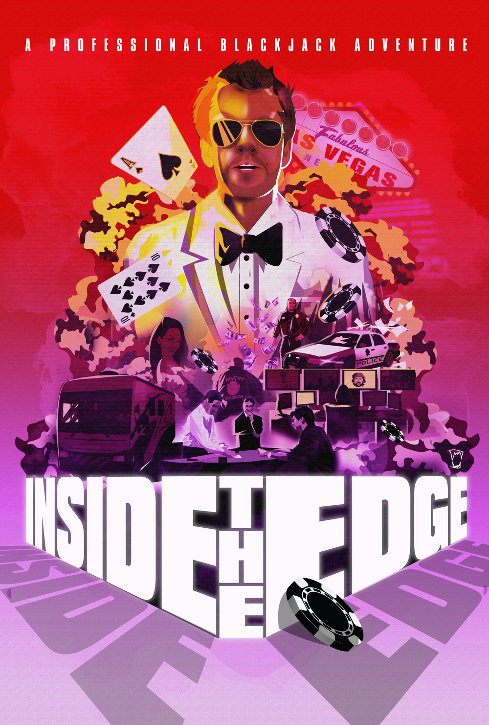 Inside the Edge: A Professional Blackjack Adventure (2019) постер