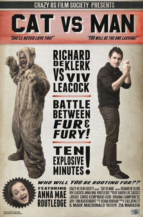 Cat vs. Man (2010) постер