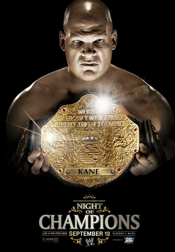WWE Ночь чемпионов (2010) постер