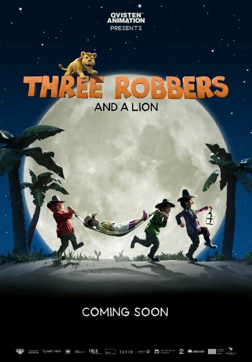 Три разбойника и лев (2022) постер