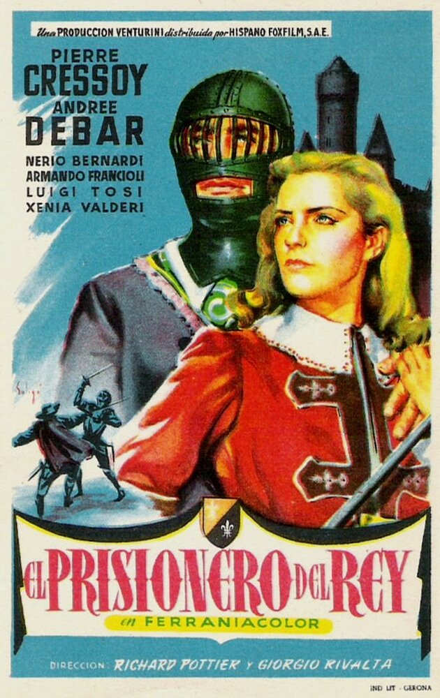 Il prigioniero del re (1954) постер