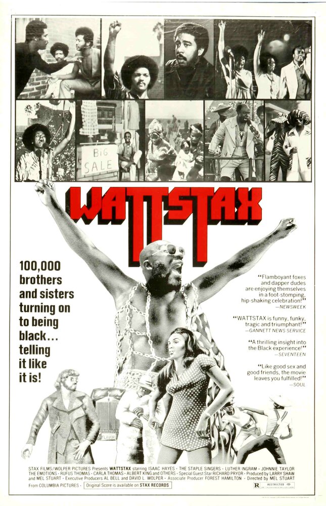 Wattstax (1973) постер