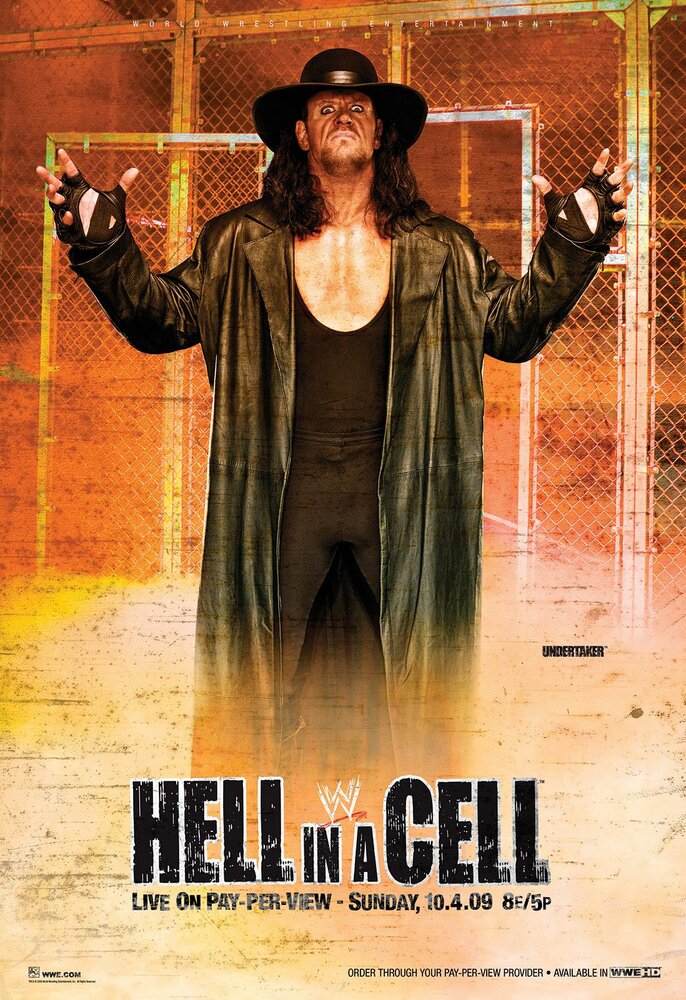 WWE Ад в клетке (2009) постер