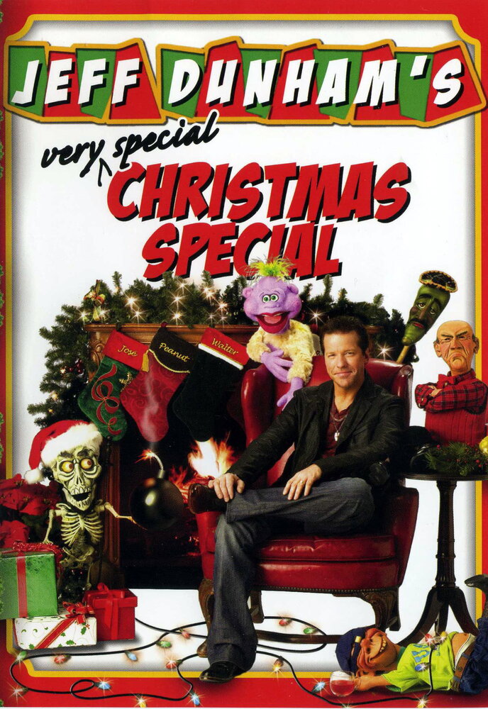Очень рождественское шоу Джеффа Данэма (2008) постер