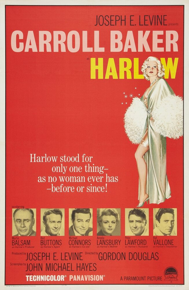 Харлоу (1965) постер