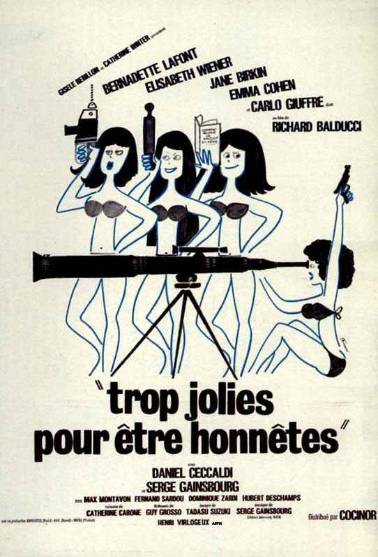 Слишком красивые, чтобы быть честными (1972) постер