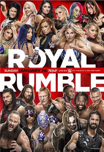 WWE Королевская битва (2020) постер