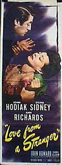 Love from a Stranger (1947) постер
