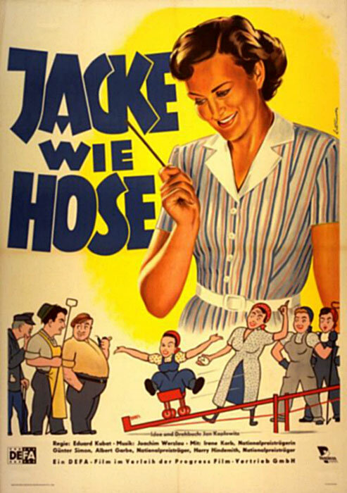 Jacke wie Hose (1953) постер
