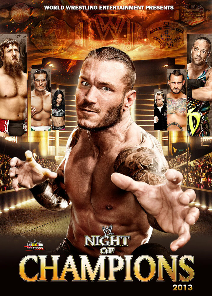 WWE Ночь чемпионов (2013) постер