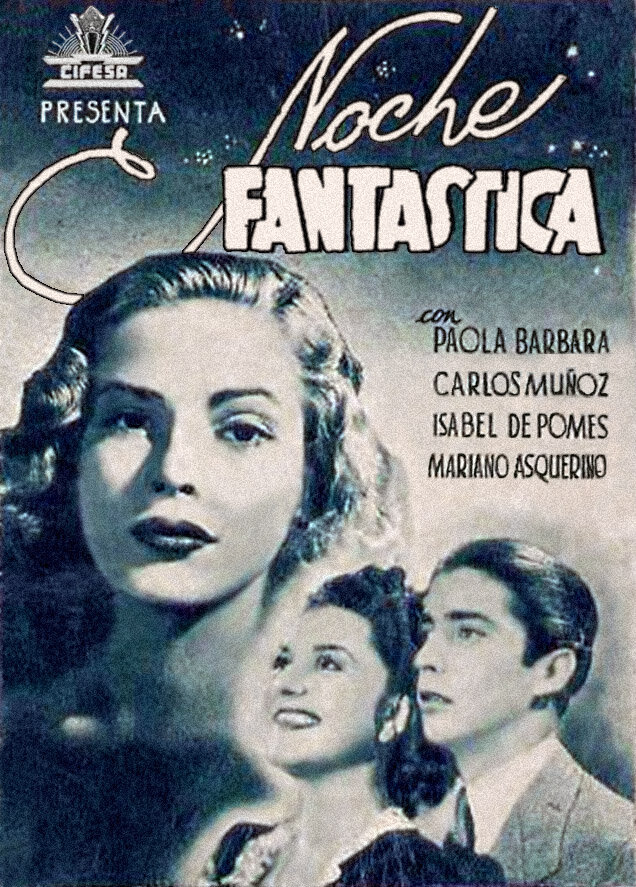 Noche fantástica (1943) постер