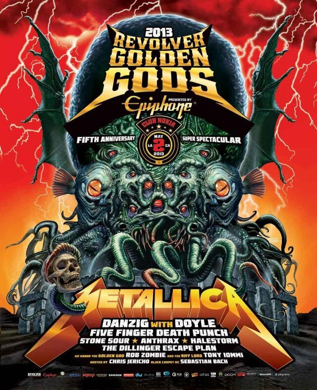 Golden Gods 5th Anniversary Show (2013) постер