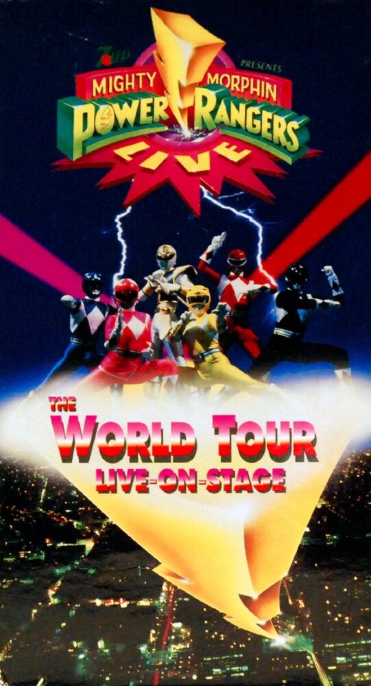 Mighty Morphin Power Rangers: Live (1996) постер