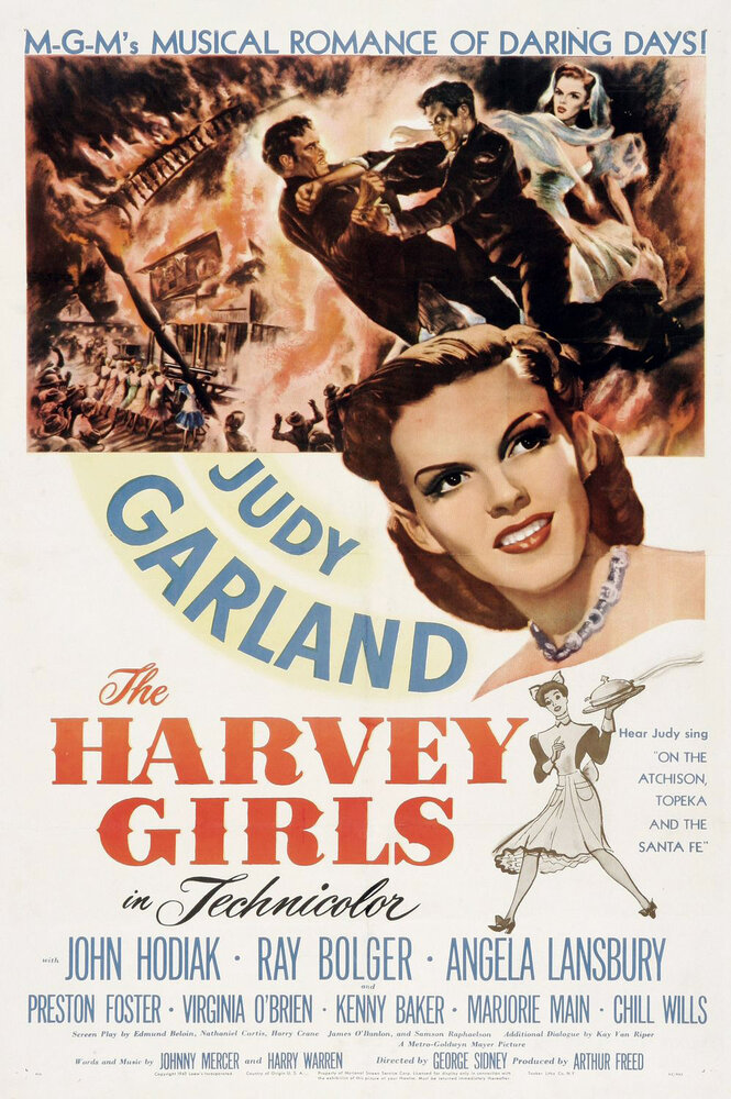 Девушки Харви (1946) постер