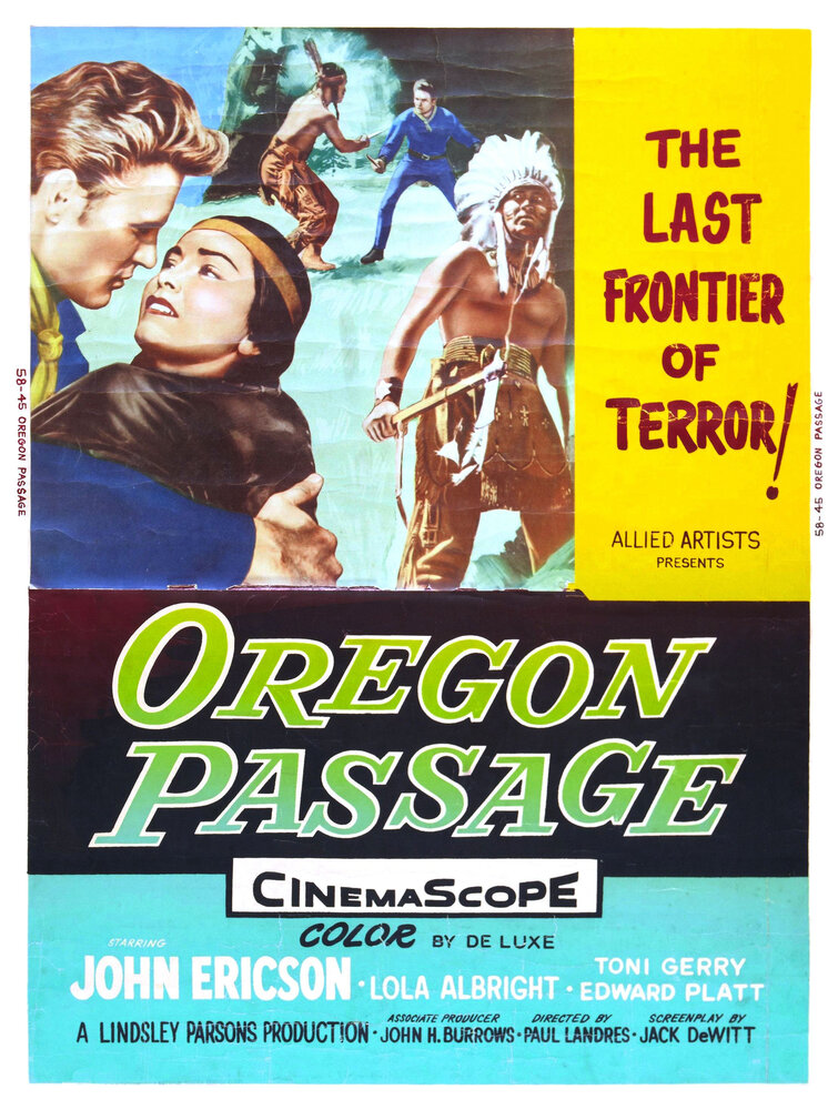 Oregon Passage (1957) постер