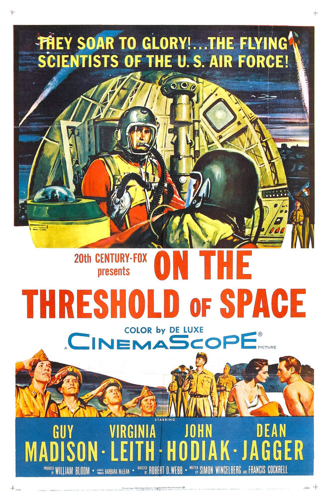 На пороге космоса (1956) постер