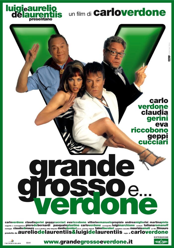 Большой, плохой и Вердоне (2008) постер