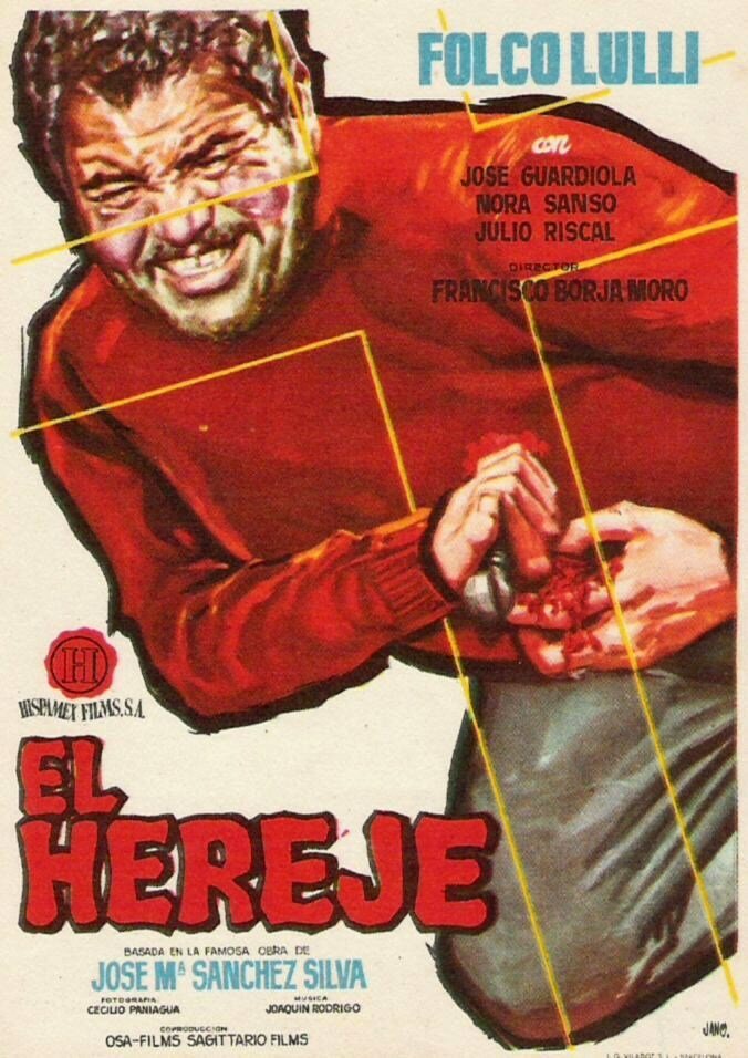 El hereje (1958) постер