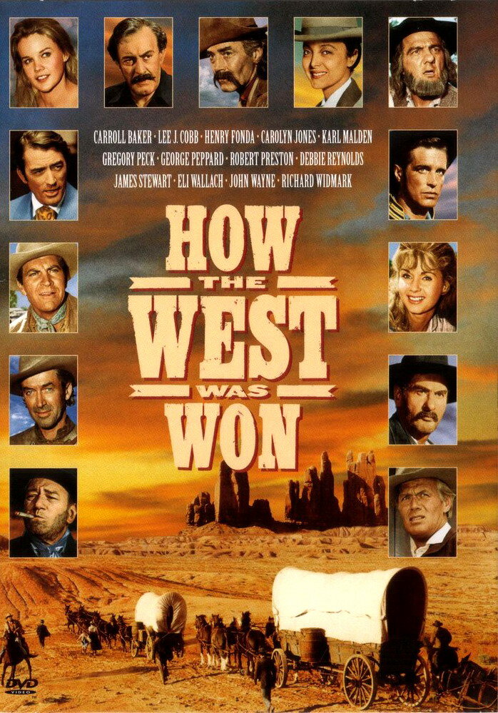 Война на Диком Западе (1962) постер