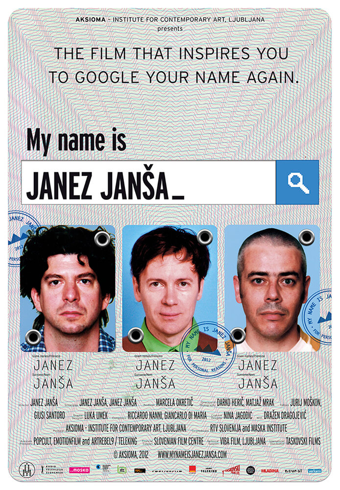 Jaz Sem Janez Jansa (2012) постер