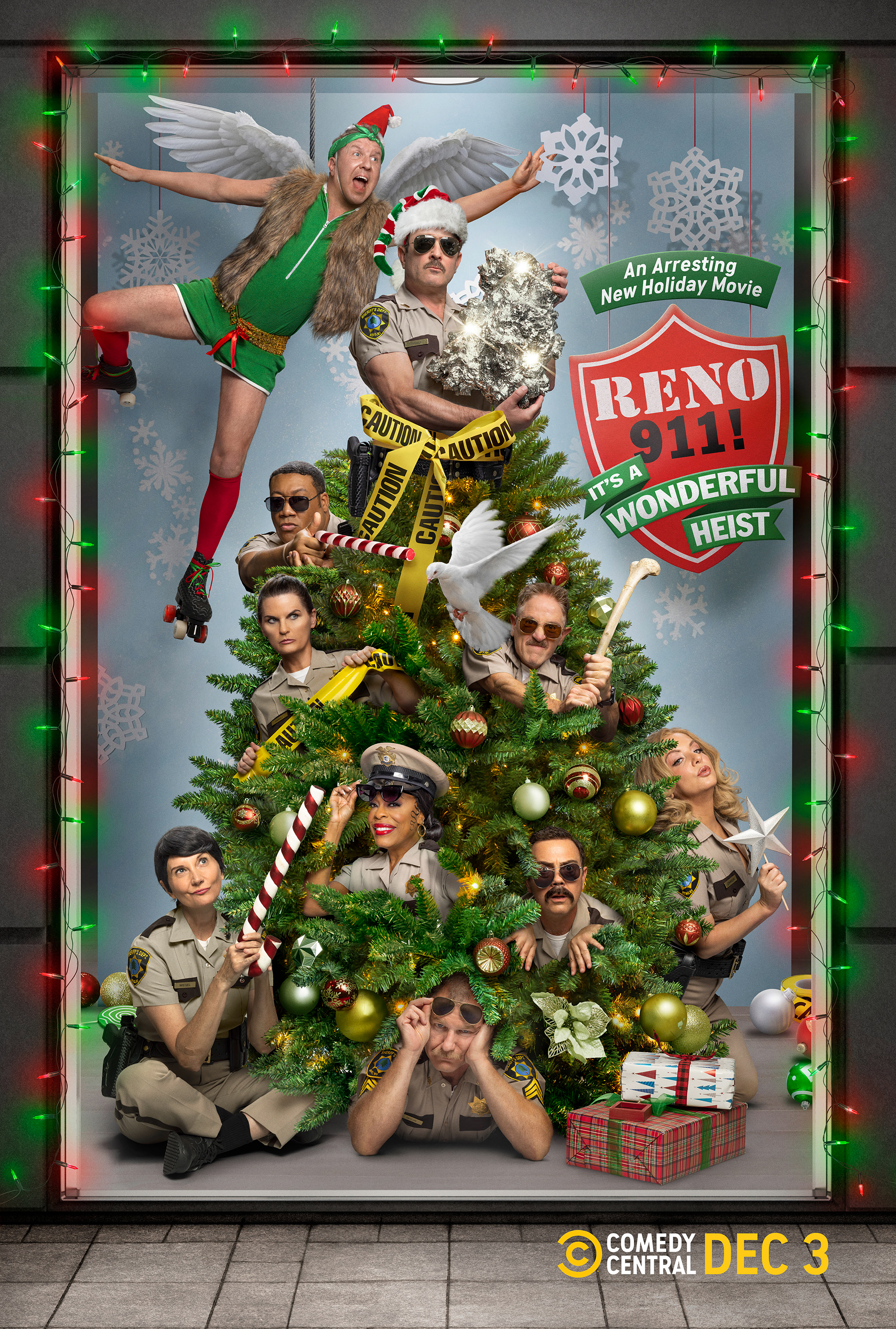 Reno 911!: It's a Wonderful Heist (2022) постер