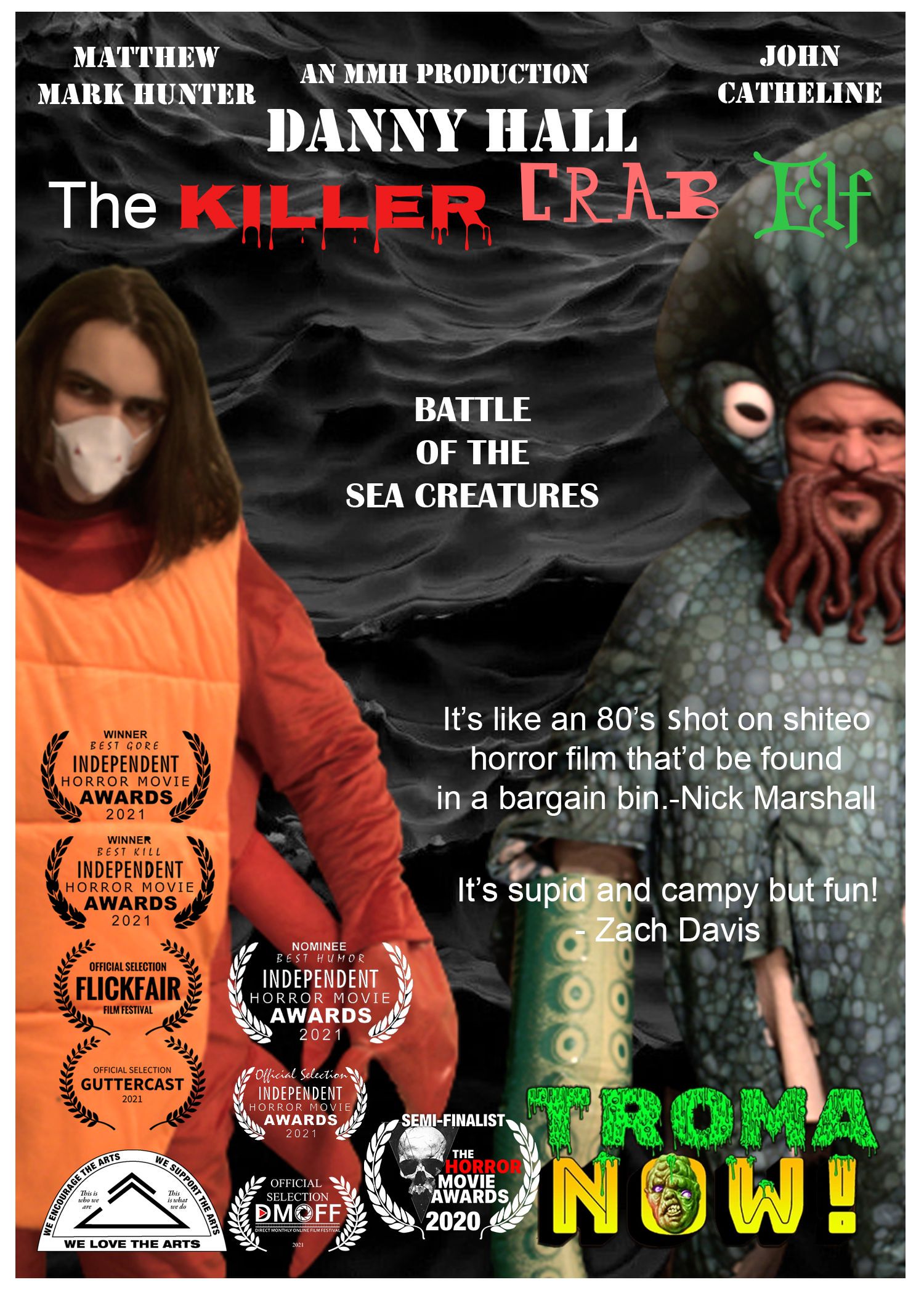 Danny Hall the Killer Crab Elf постер
