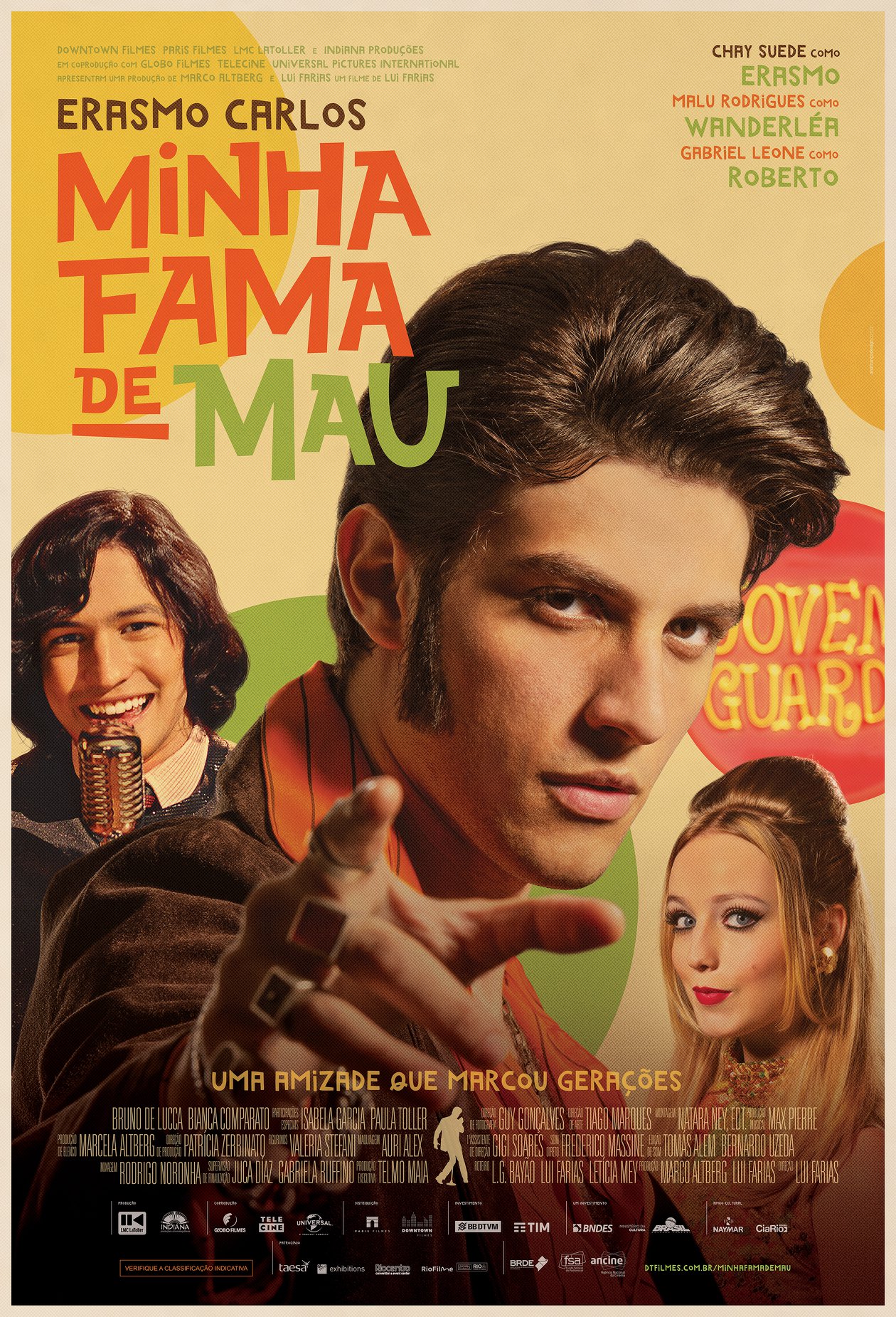Minha Fama de Mau (2019) постер