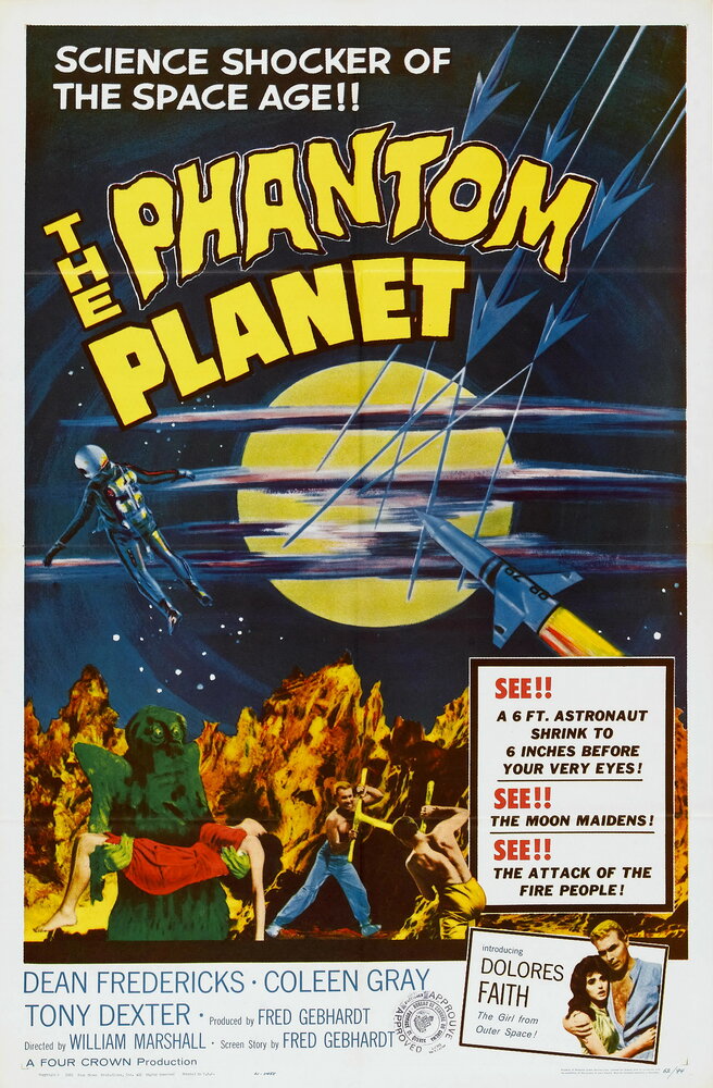Призрачная планета (1961) постер
