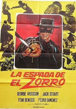Зорро (1968) постер