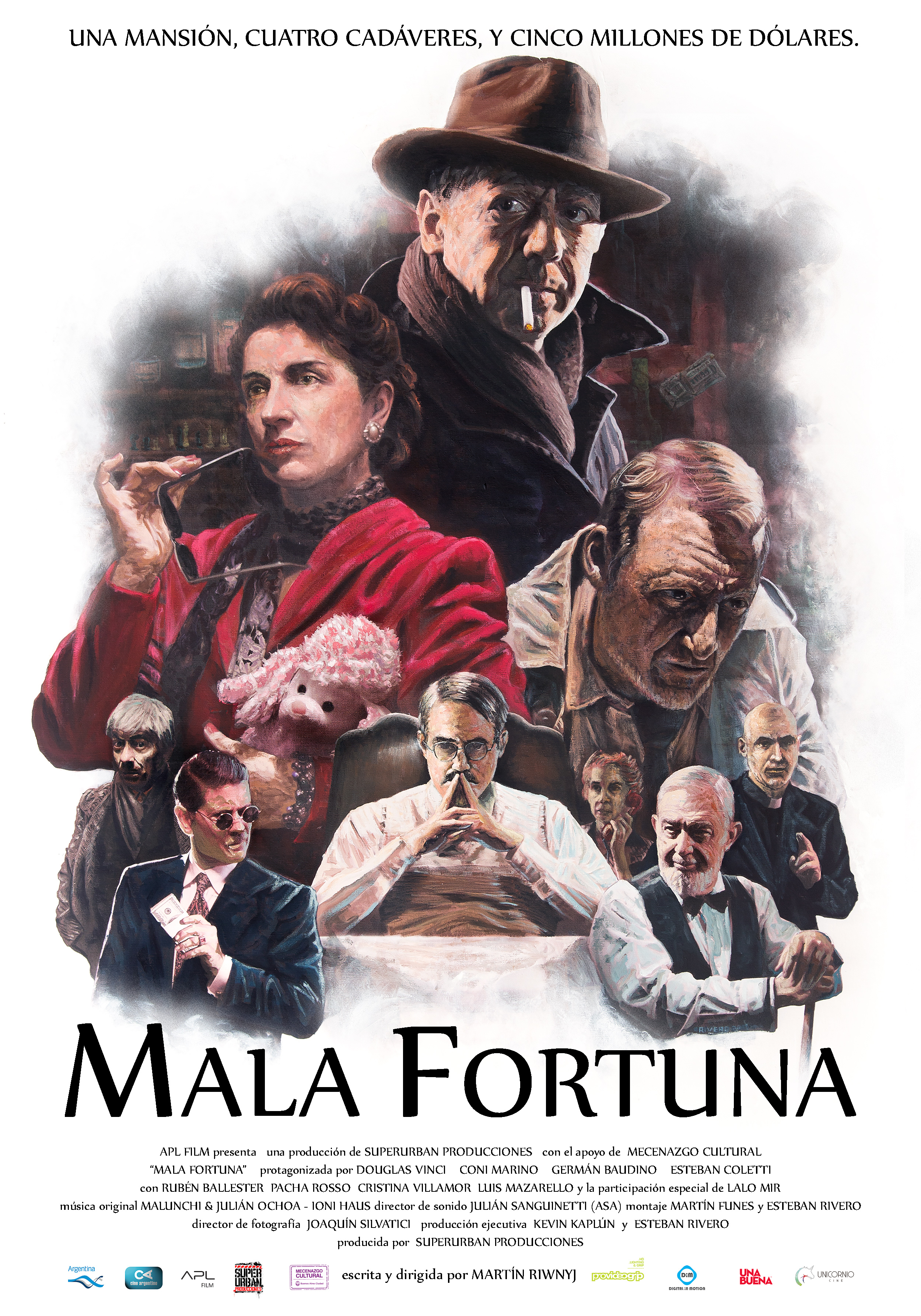 Mala fortuna (2019) постер