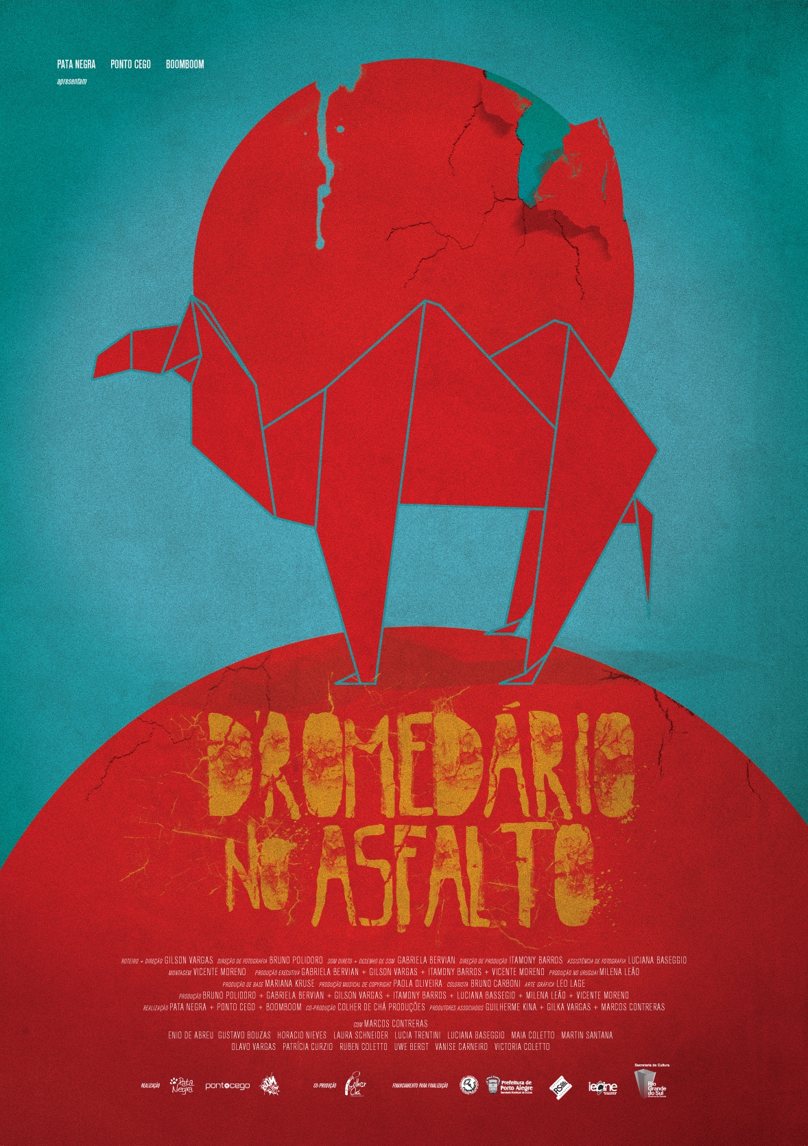 Dromedário no asfalto (2014) постер