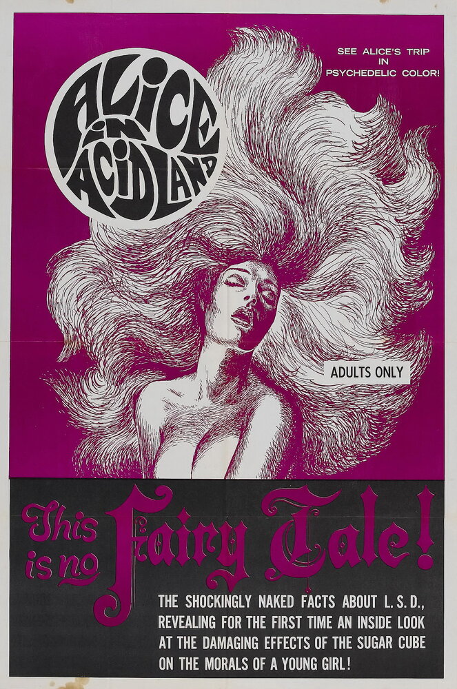 Алиса в стране кислоты (1969) постер