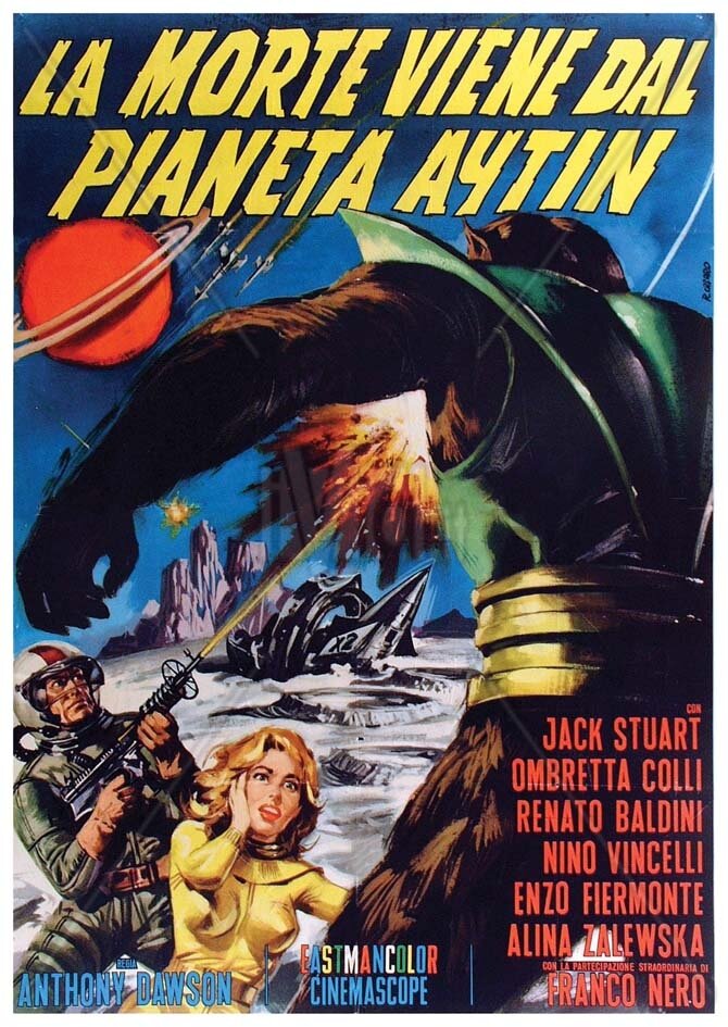 Смерть c планеты Айтин (1967) постер